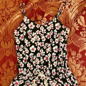 Floral Pajama Romper
